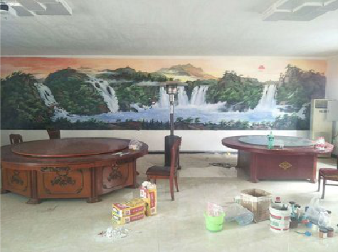 永顺墙绘-写实风景