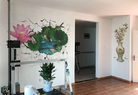 永顺墙体彩绘相比墙纸的优势。