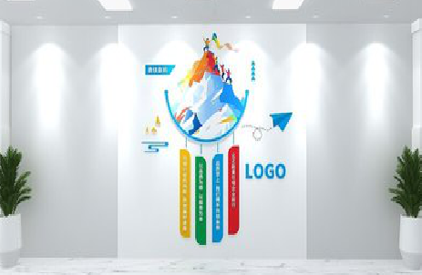 永顺公司企业形象墙的工艺材料有哪些？