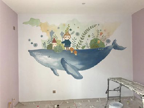 永顺手绘墙的特点及优势。